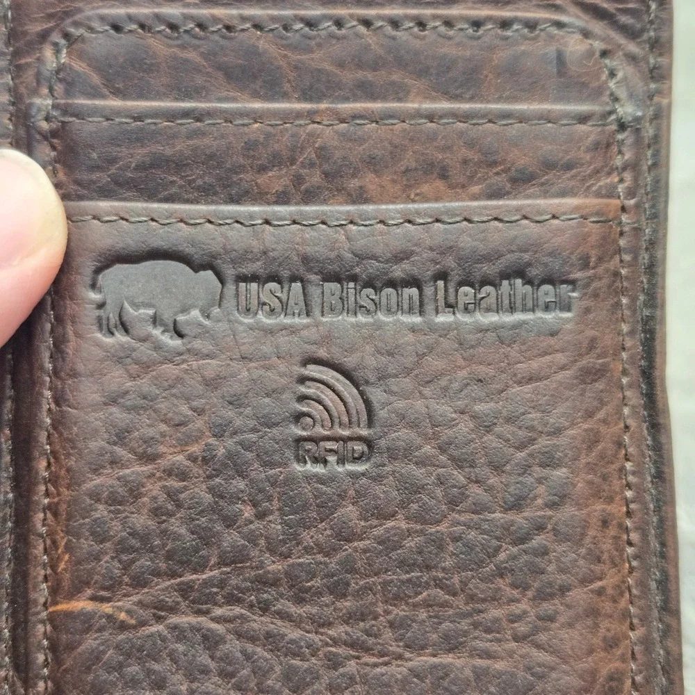 USA Bison Leather crafted from